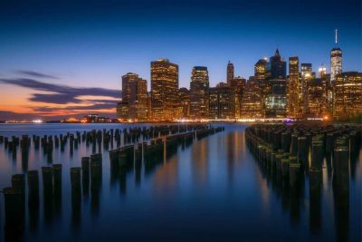 New York city skyline