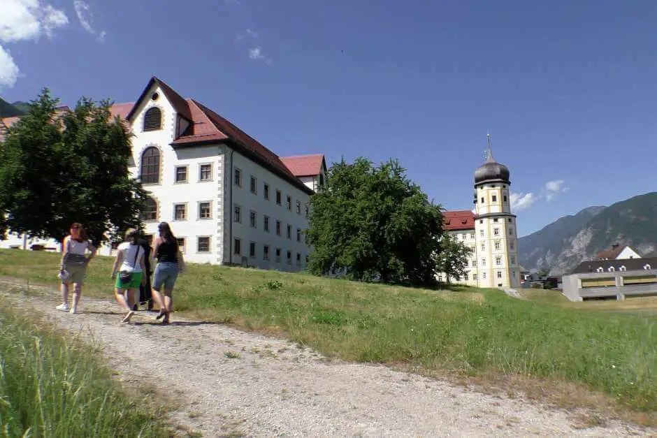 As a guest in the monastery