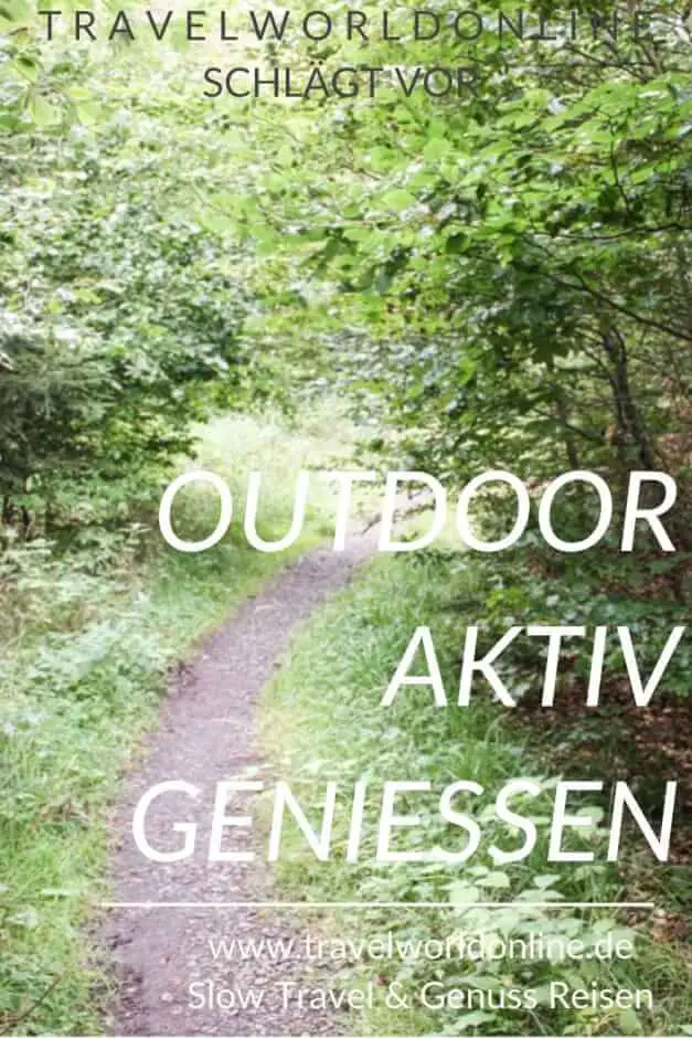 Enjoy the outdoors actively