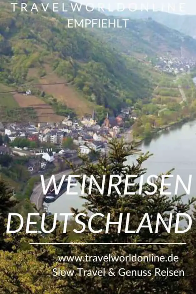 Weingebiet Deutschland Urlaub