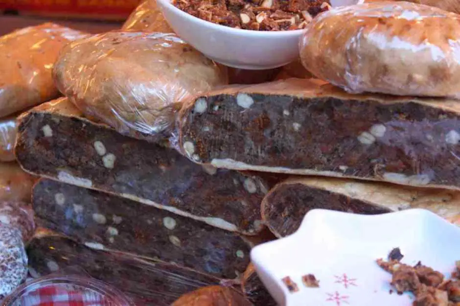 Fruit bread from the weekly market in Salzburg