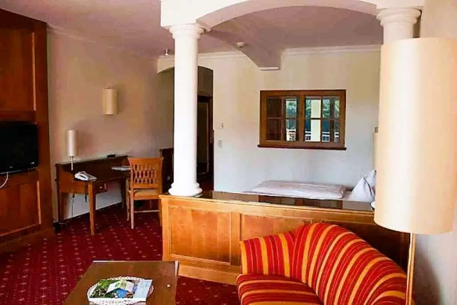Unser Genießerzimmer im Gartenhotel und Weingut Pfeffel