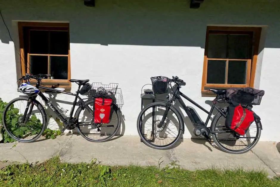 Übernachten auf einer Fahrradtour