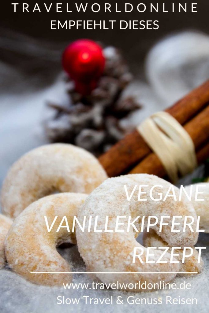 Vegan vanilla crescents recipe