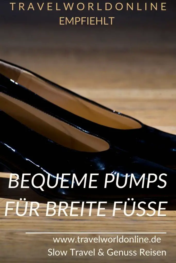 Bequeme Pumps für breite Füße 