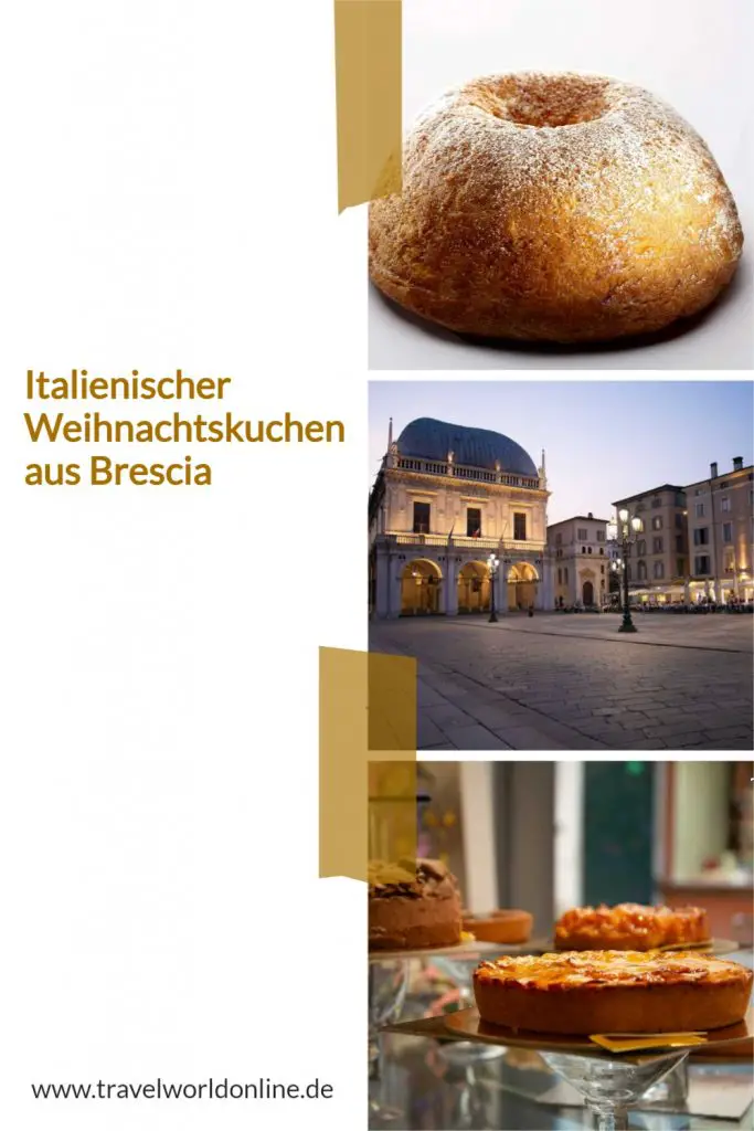 Traditioneller italienischer Weihnachtskuchen