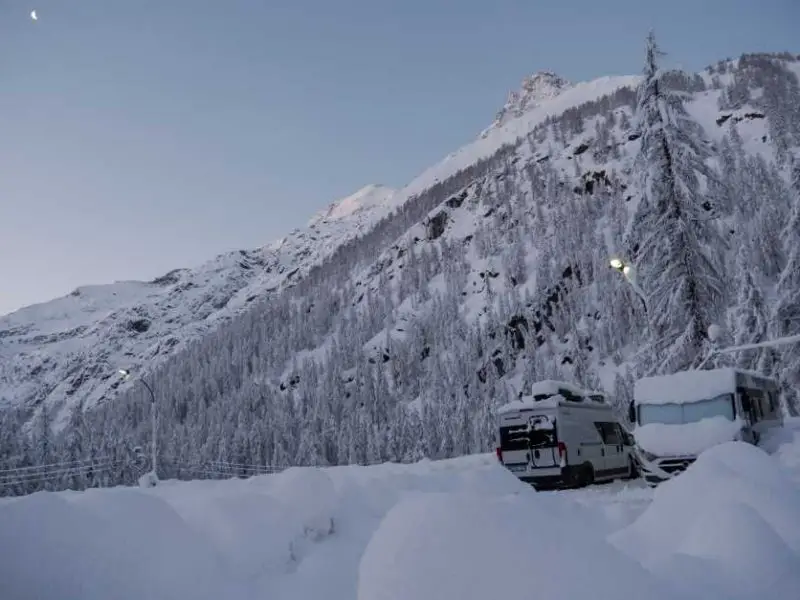 Wintercamping Bayern