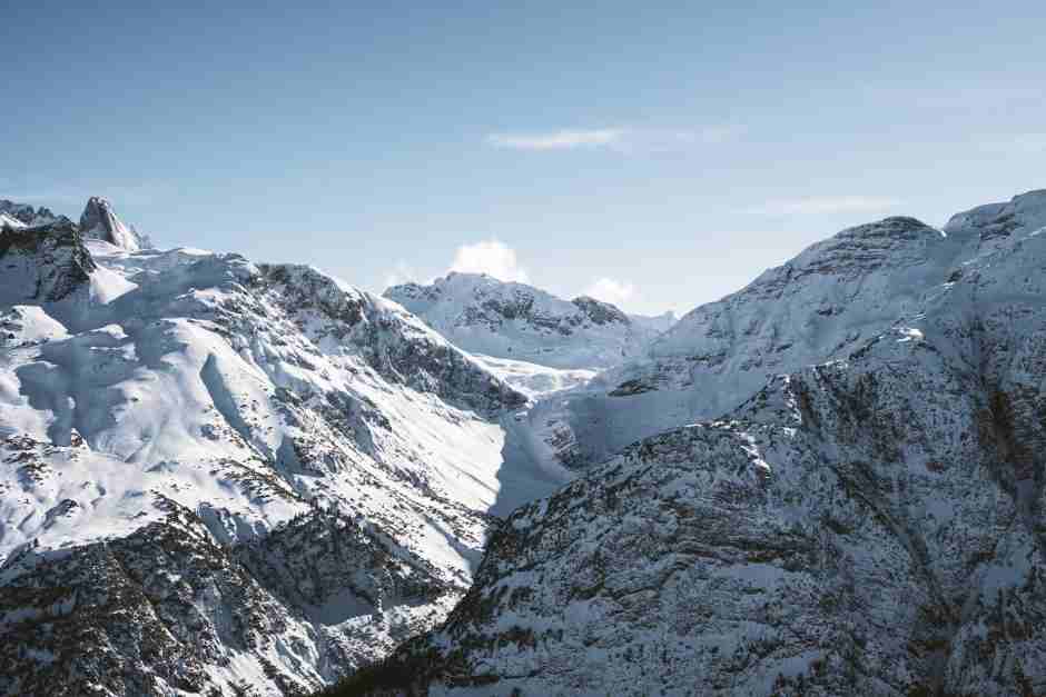 Ski area at Arlberg