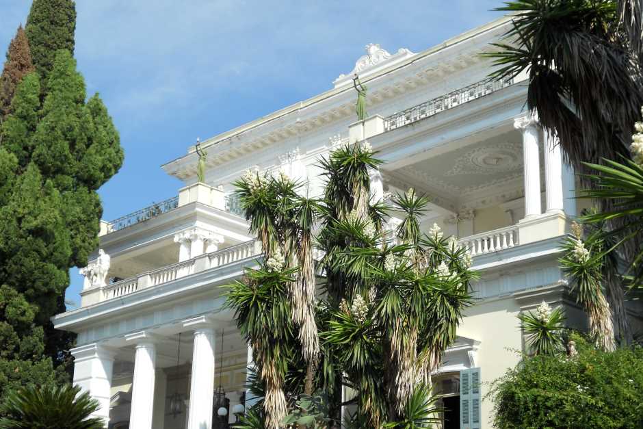 Achilleion in Corfu - Europe travel destinations of Empress Elisabeth of Austria