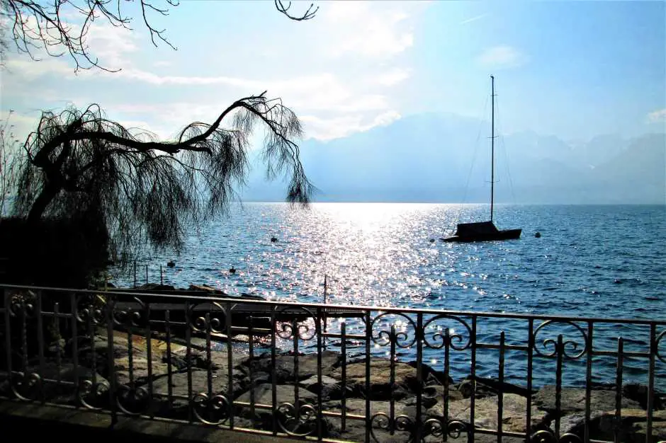 Lake Geneva - last stop on Empress Elisabeth's European tour route