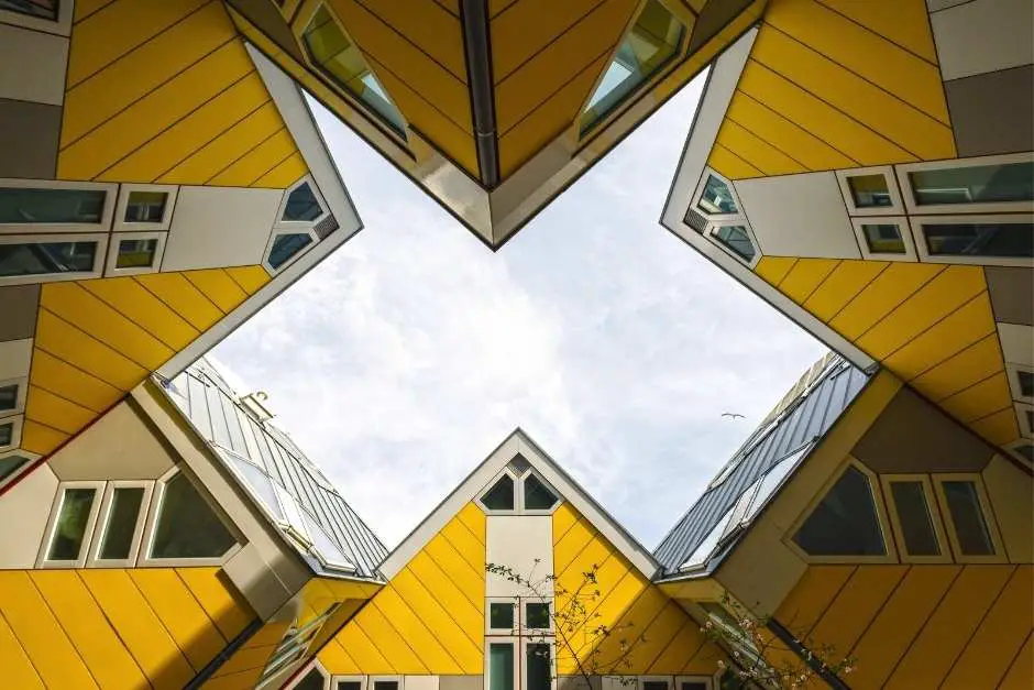 Berühmte Orte in Rotterdam - die Kubushäuser