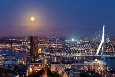 Rotterdam bei Nacht