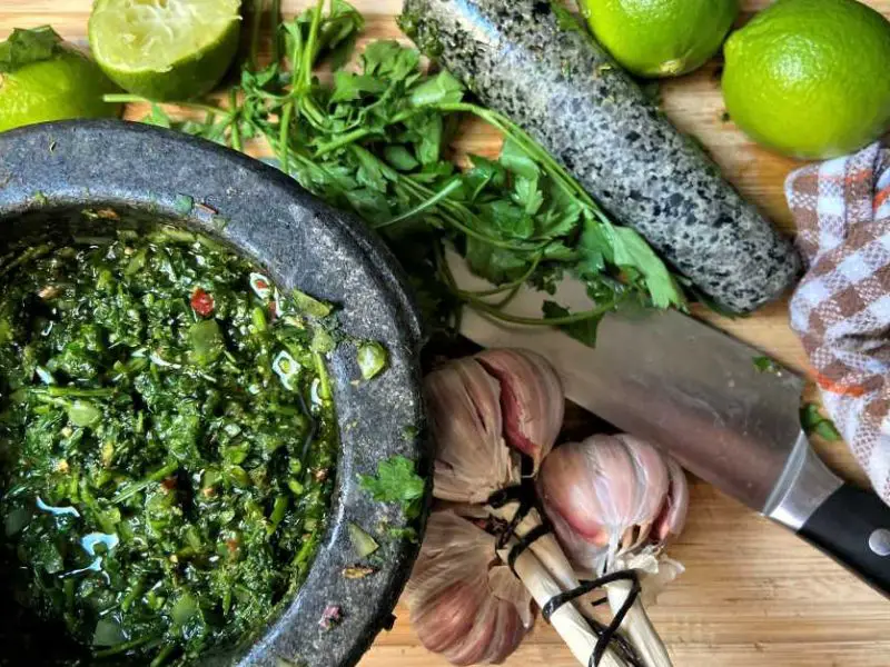 Chimichurri sauce from Argentina