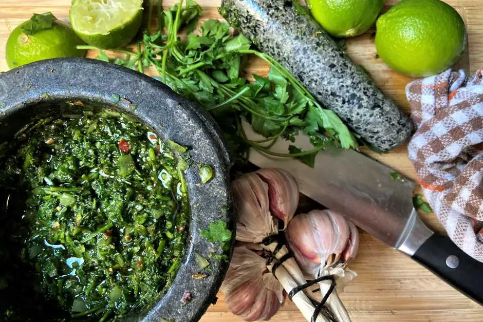 Chimichurri sauce from Argentina