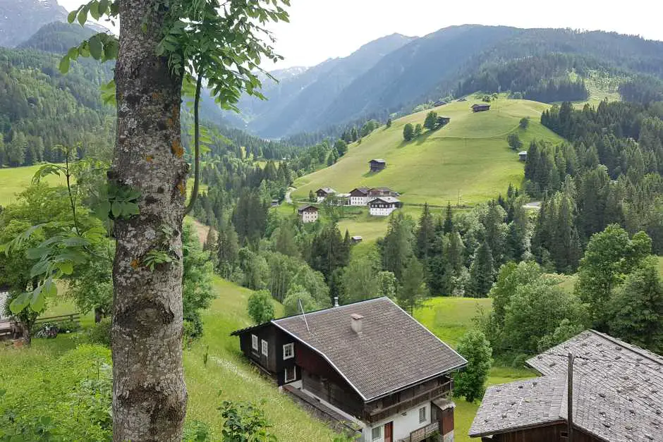 Blick nach Italien vom Lesachtal