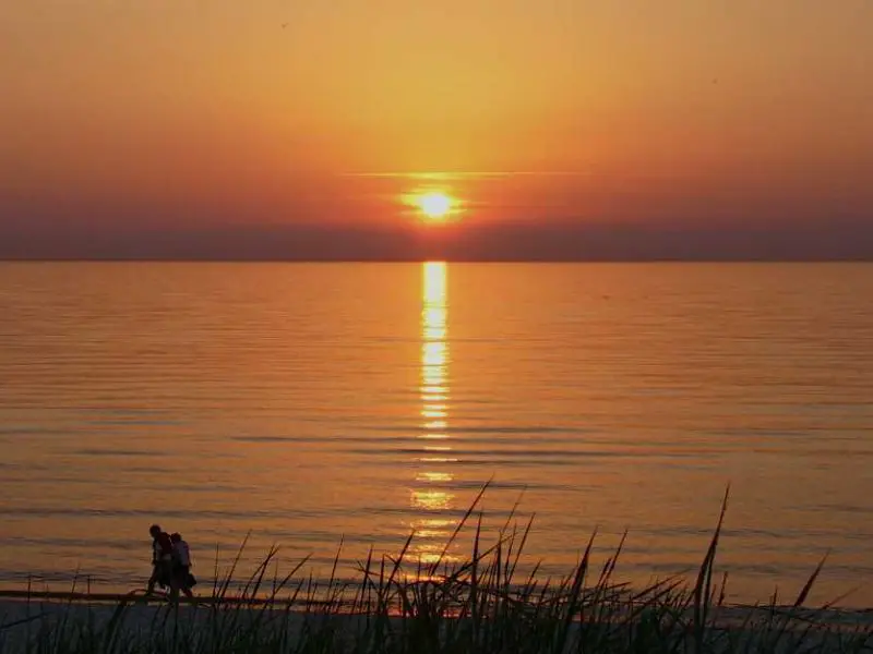 Fischland Zingst Darß Sonnenuntergang