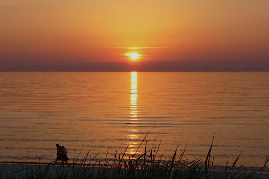 Fischland Zingst Darß Sonnenuntergang