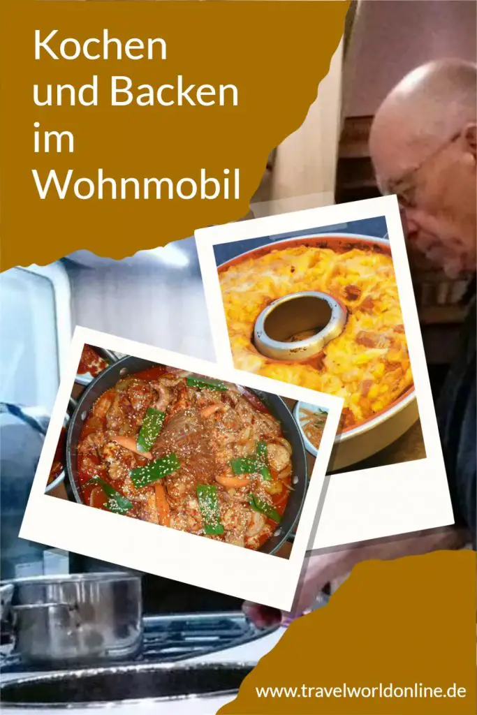 Kochen und Backen im Wohnmobil