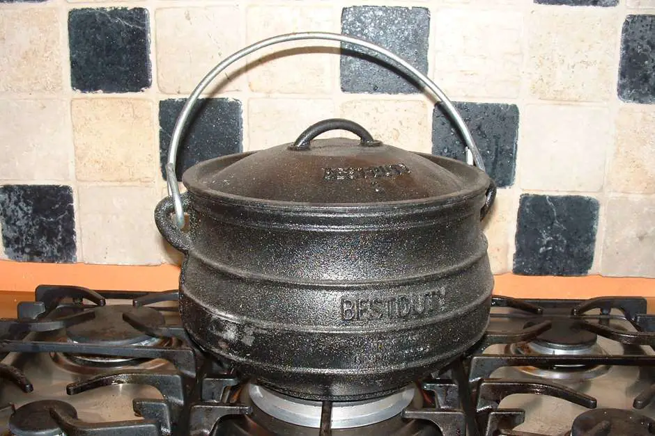 Platpotjie für die One Pot Rezepte in Südafrika