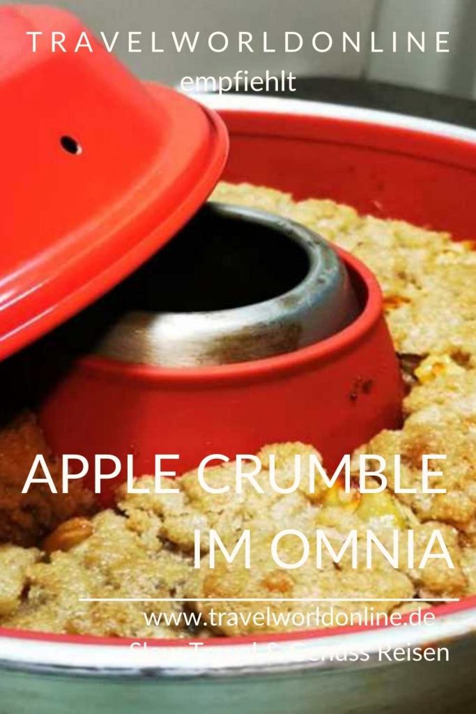 Apple Crumble at Omnia