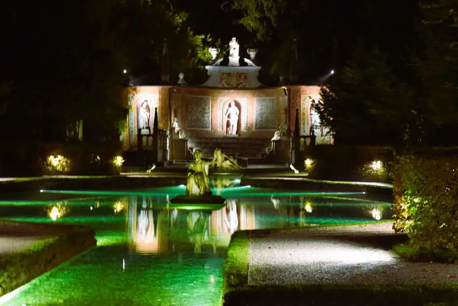 Hellbrunn Palace Salzburg and its trick fountains