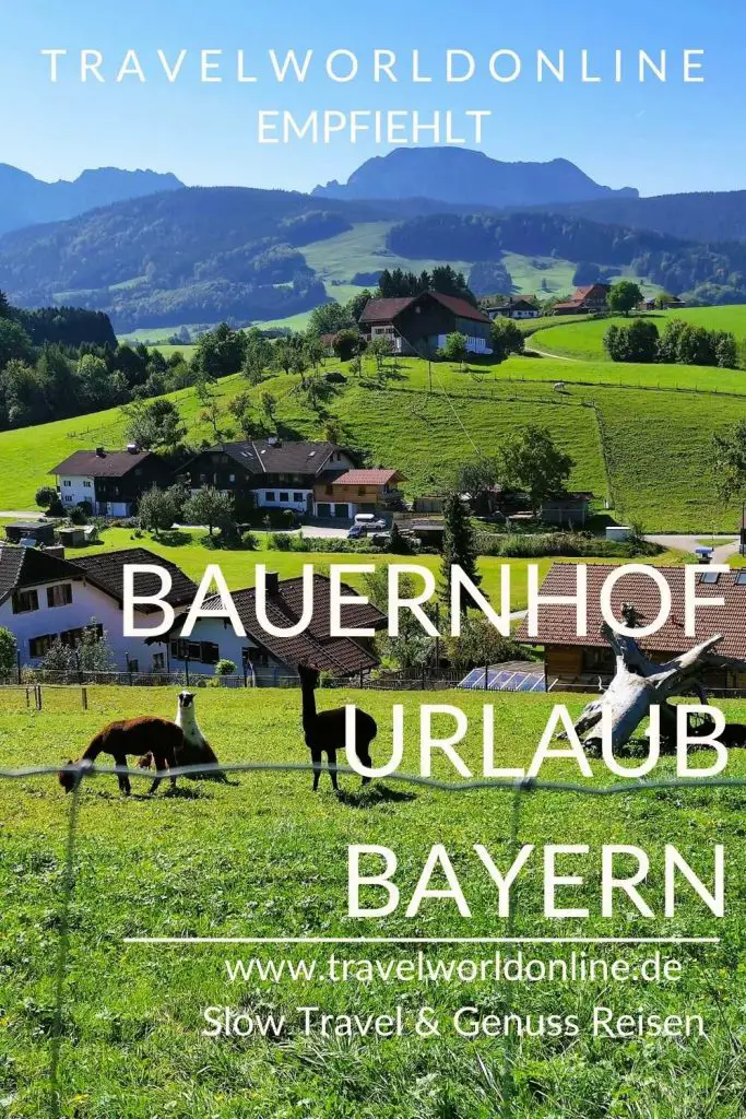 Farm vacation Bavaria