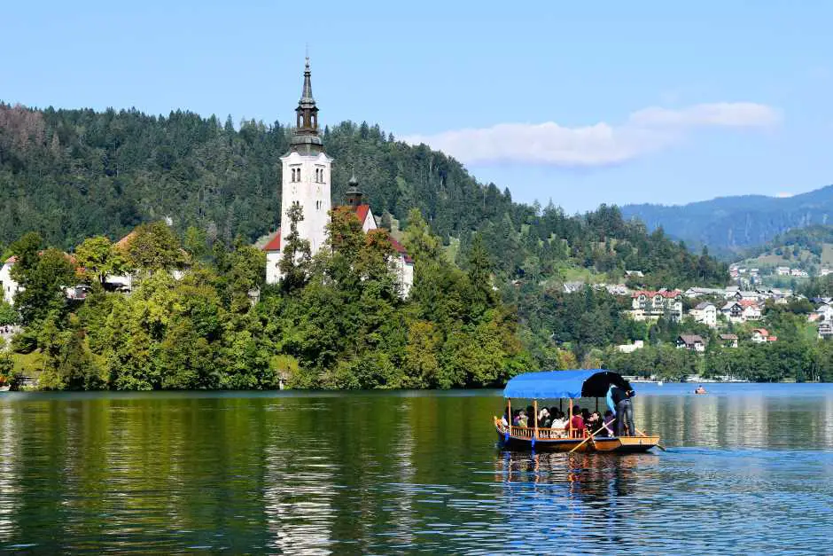 Bleder See Aktivitäten mit dem Pletna Boot