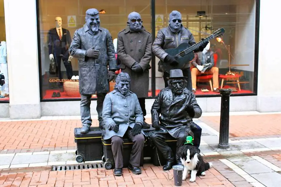 In der Grafton Street in Dublin