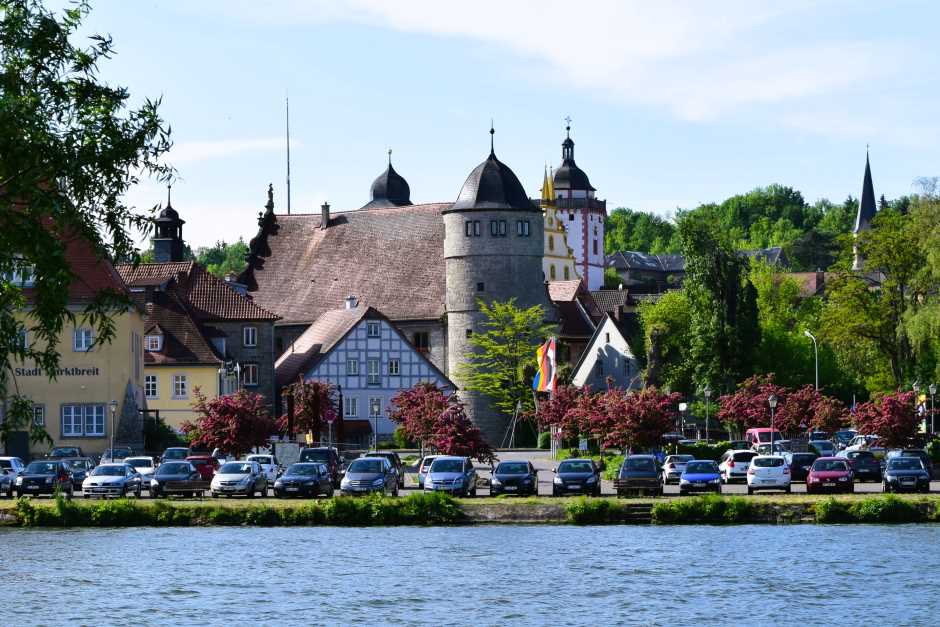 Deutschland Reiseziele - Marktbreit - schönste Städte in Bayern