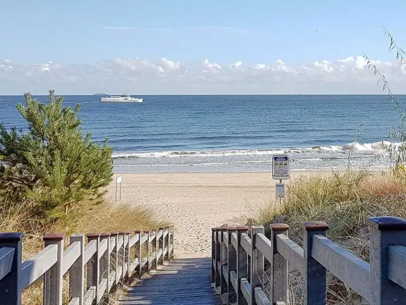 Baltic Sea beach Bansin