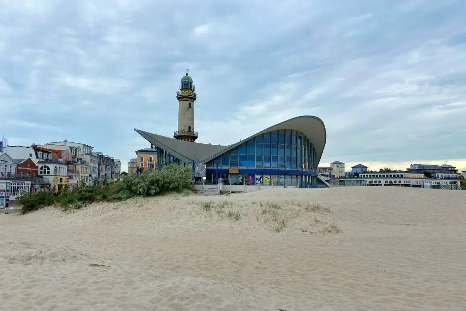 Baltic Sea resort of Warnemünde