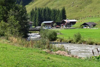 Bergbach bei Fusch an der Grossglocknerstrasse