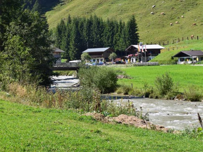 Bergbach bei Fusch an der Grossglocknerstrasse