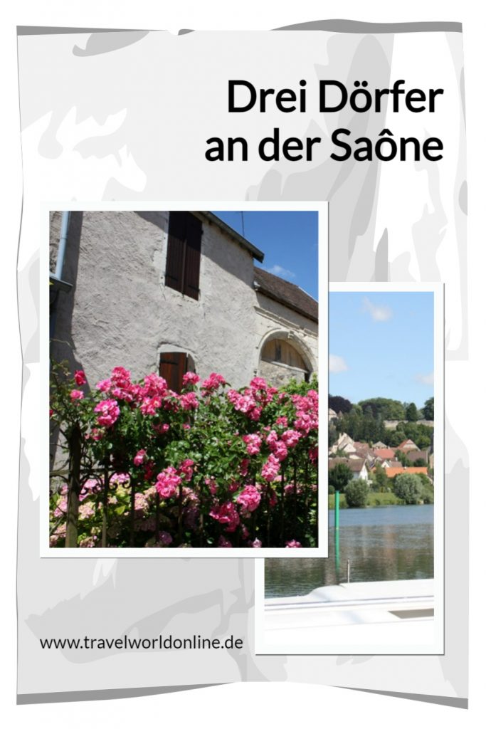Drei Dörfer an der Saône