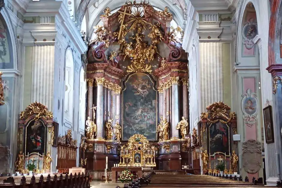 Interior view of the Wachau Cathedral