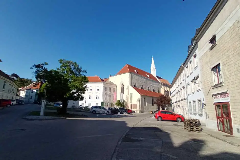 Grain market in Krems