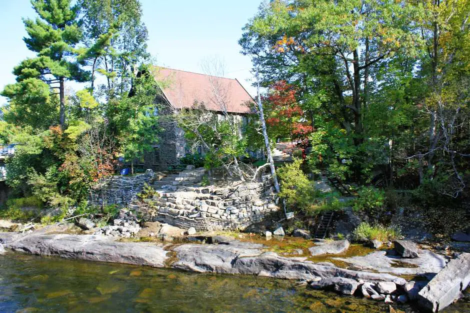 Eine alte Mühle in Bala