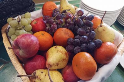 Obst zum Frühstück