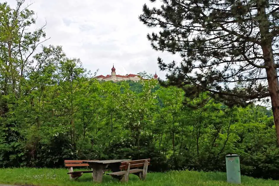 Göttweig Abbey in the Wachau in Austria