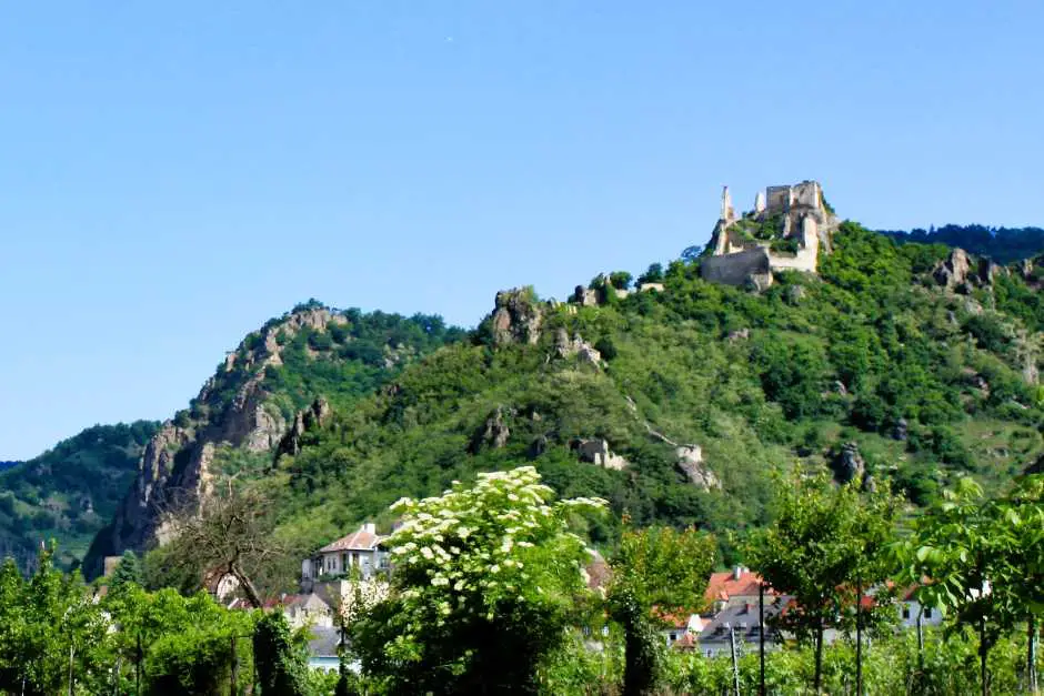 Burg, in der Richard Löwenherz gefangen war