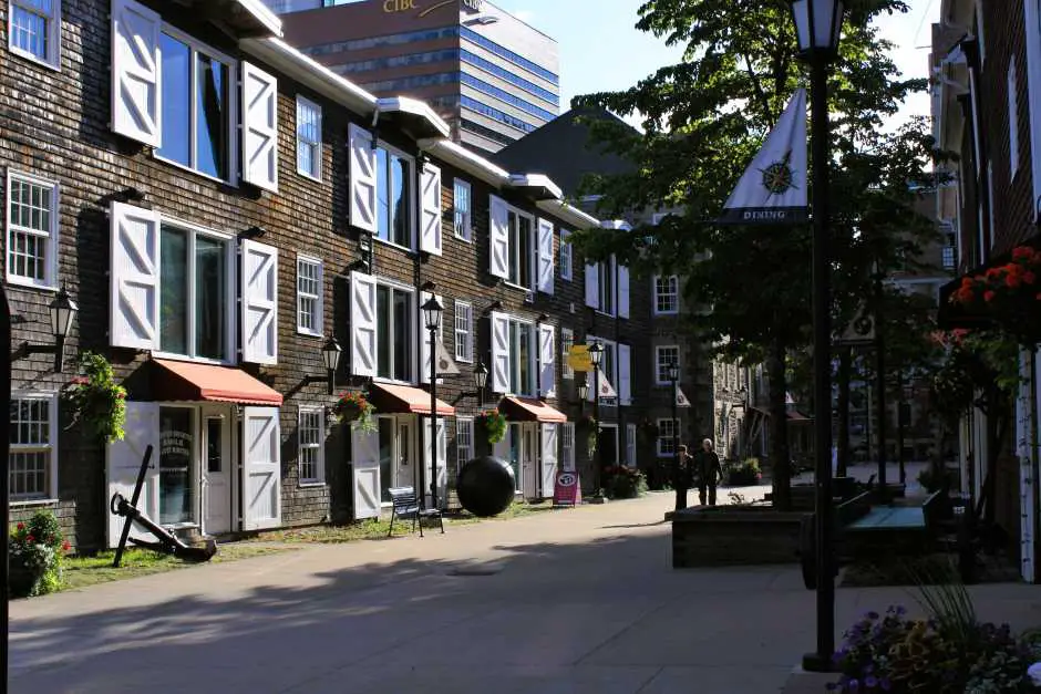 Halifax Hafenviertel - Hauptstadt der Provinz Nova Scotia in Ostkanada