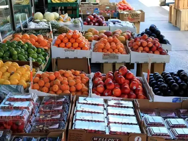 fruit stand