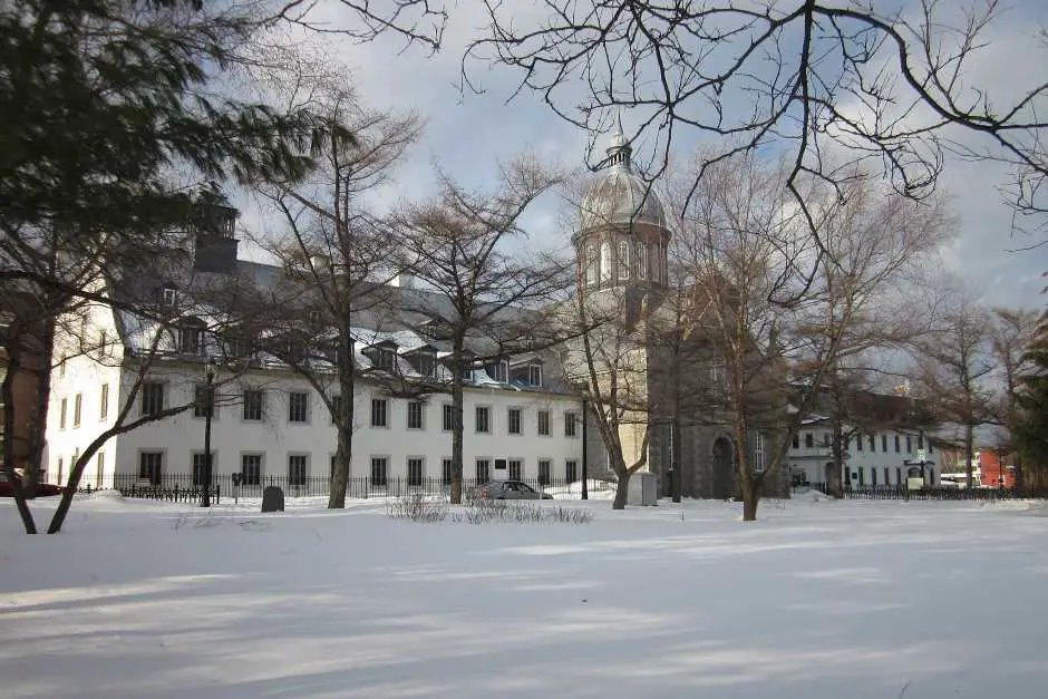 Musée des Ursulines on the route from Montreal to Quebec City