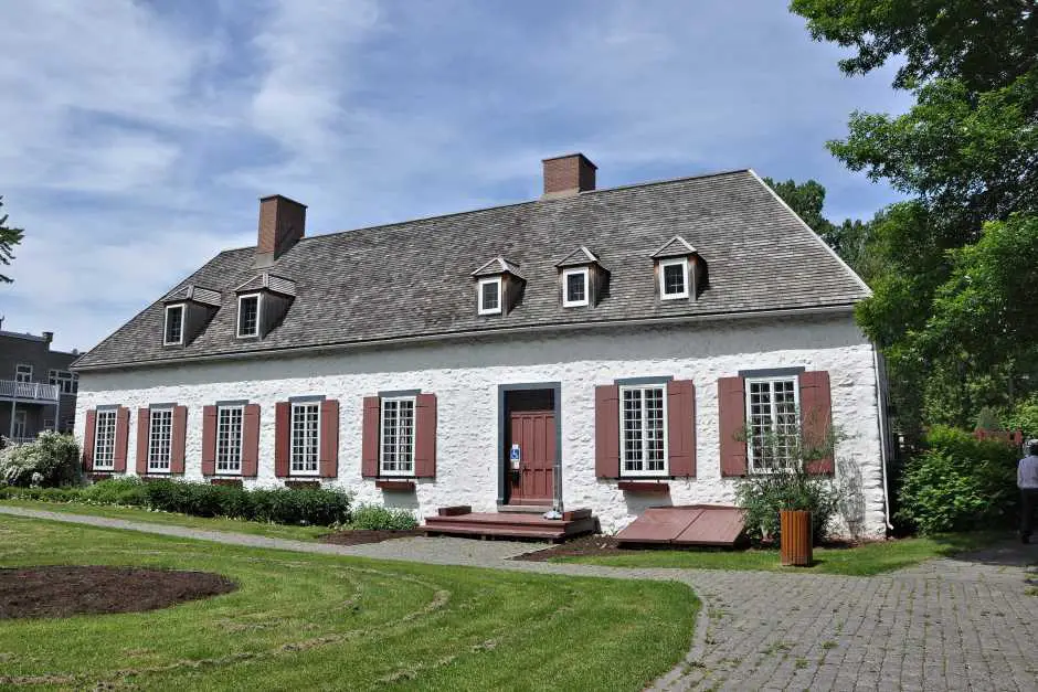 Le Manoir de Niverville an der King's Road von Montreal nach Quebec City