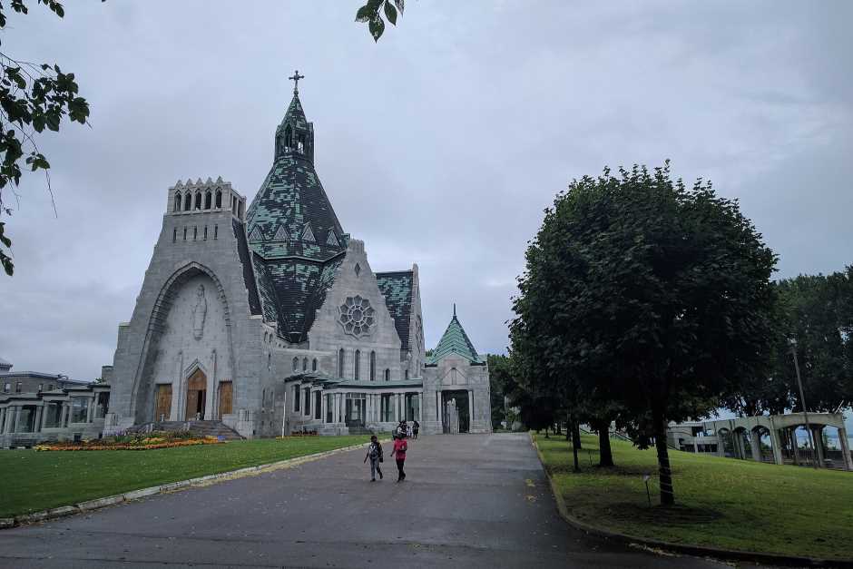 Sanctuaire Notre-Dame du Cap on the King's Road from Montreal to Quebec City