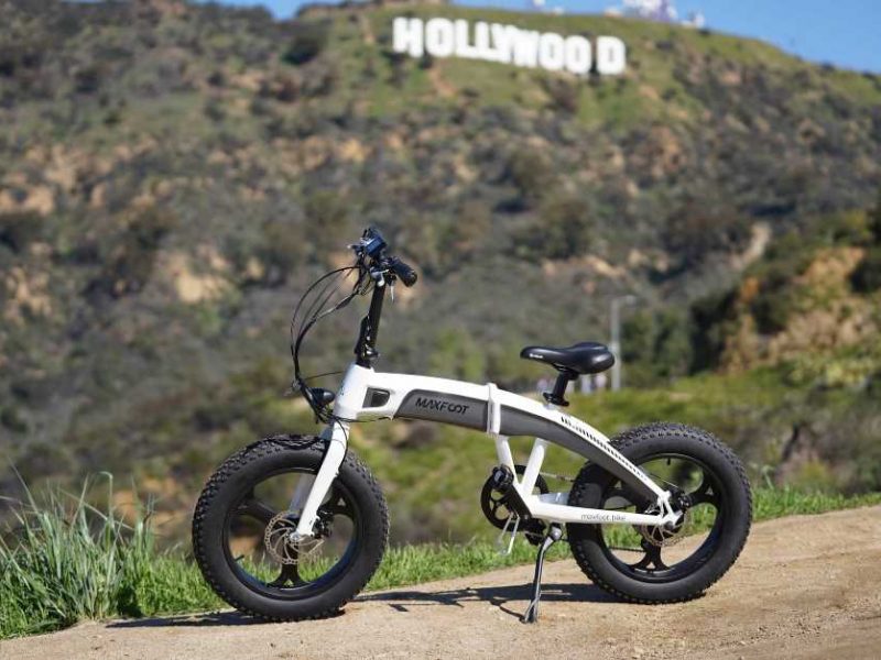 Camping e-bike folding bike