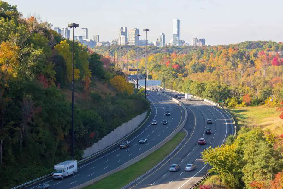 Toronto in the fall