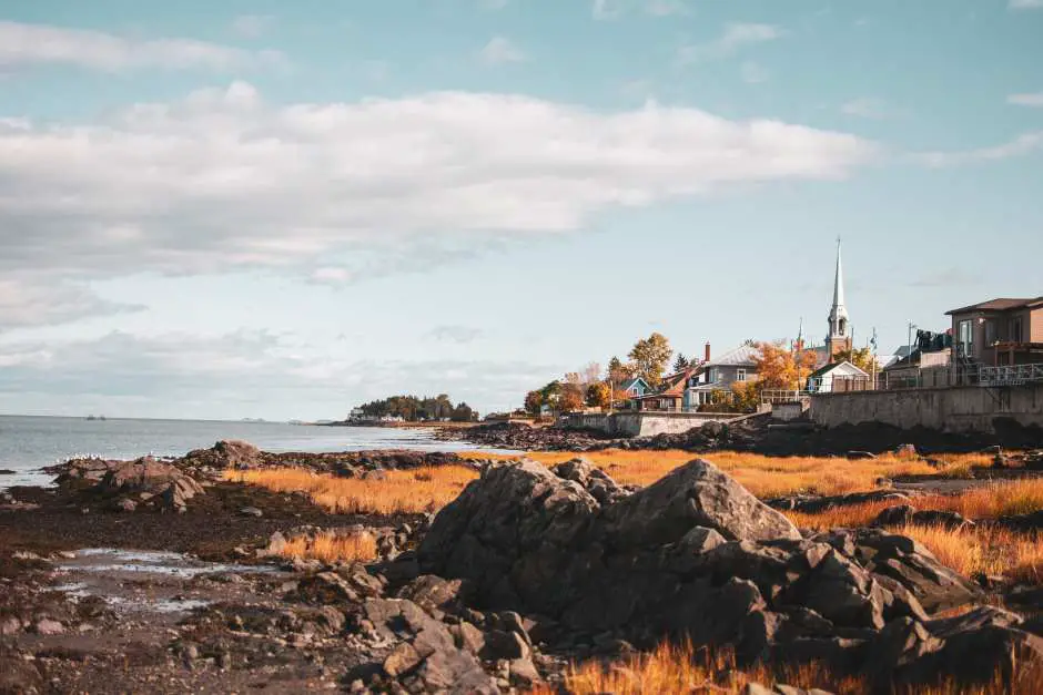 Autumn at Saguenay Fjord