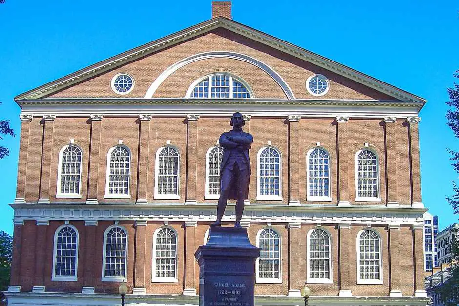 Faneuil Hall am Boston Freedom Trail