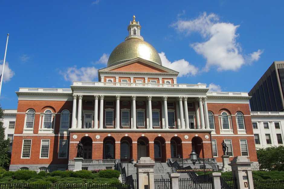 Boston State House - hier beginnt der Boston Trail of Freedom
